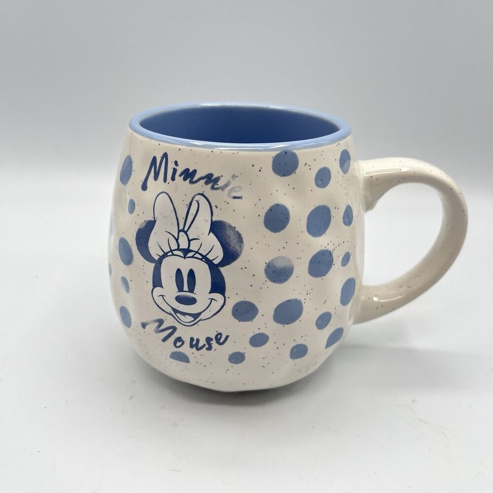 Minnie Mouse Polka Dot 17oz Egg Mug White - Jerry Leigh
